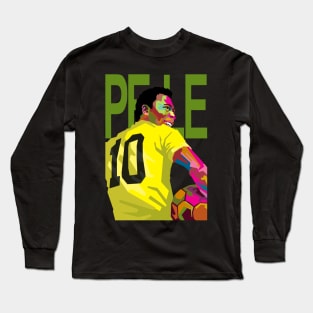 legend football player - pele Long Sleeve T-Shirt